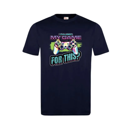 I Paused The Game For This? Kids Cotton T-shirt