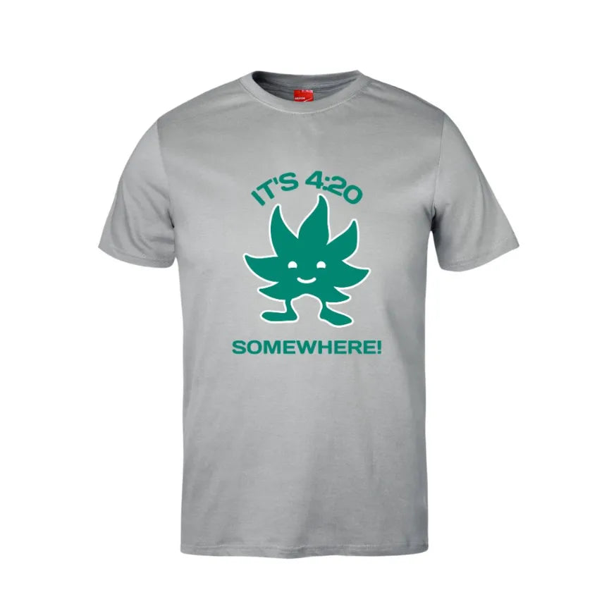 It's 4.20 Somewhere Cotton T-Shirt