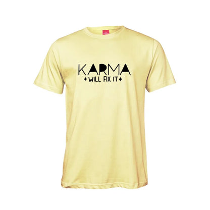 Karma Will Fix It Cotton T-Shirt