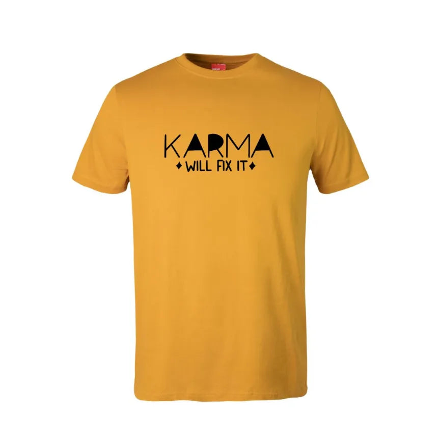 Karma Will Fix It Cotton T-Shirt