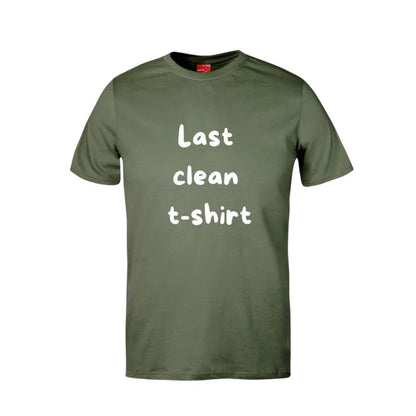 Last Clean Shirt Unisex Cotton T-Shirt