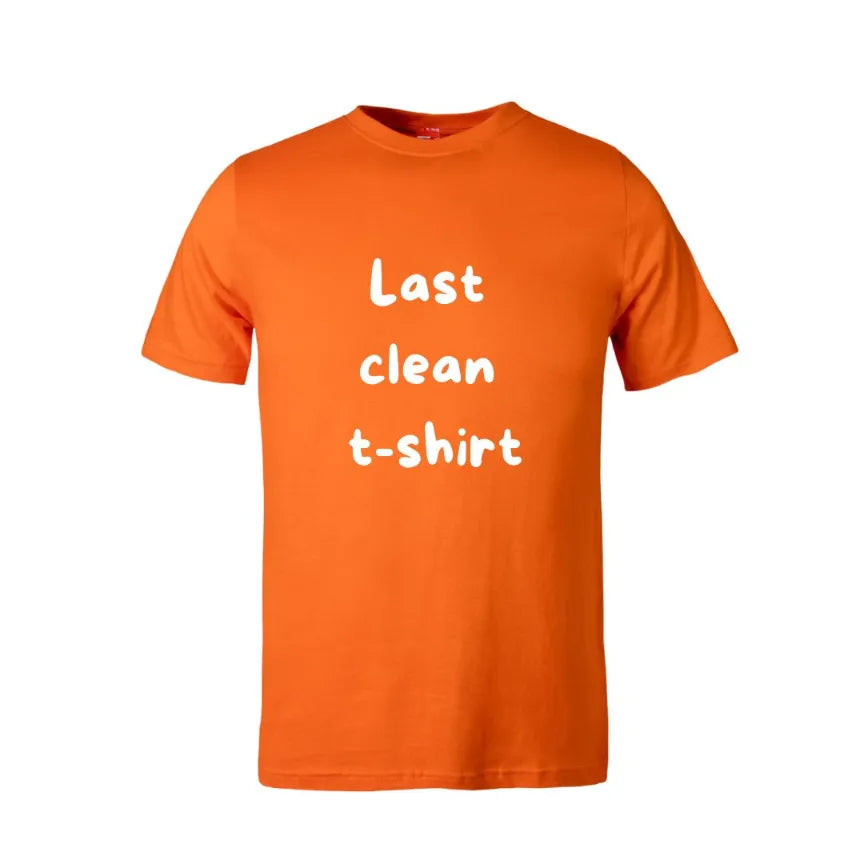 Last Clean Shirt Unisex Cotton T-Shirt