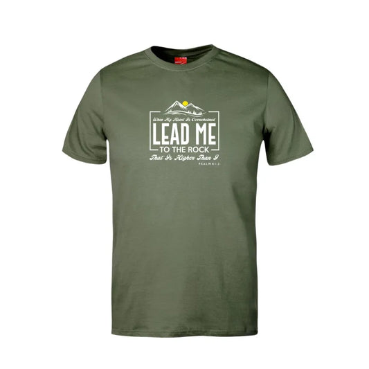 Lead Me To The Rock Cotton T-Shirt