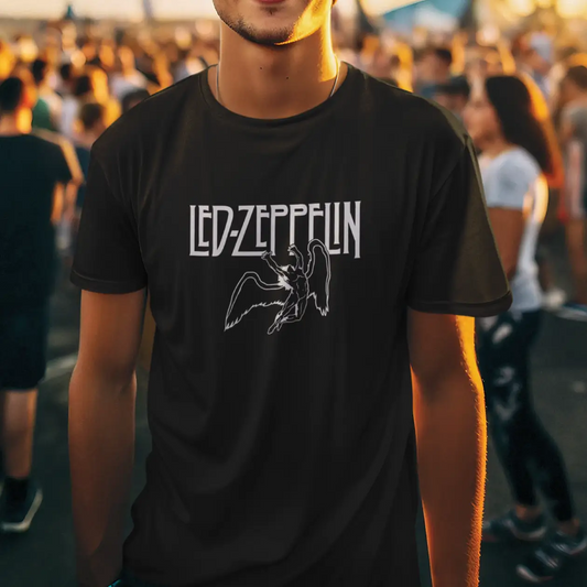 Led Zeppelin Icarus Cotton T-Shirt