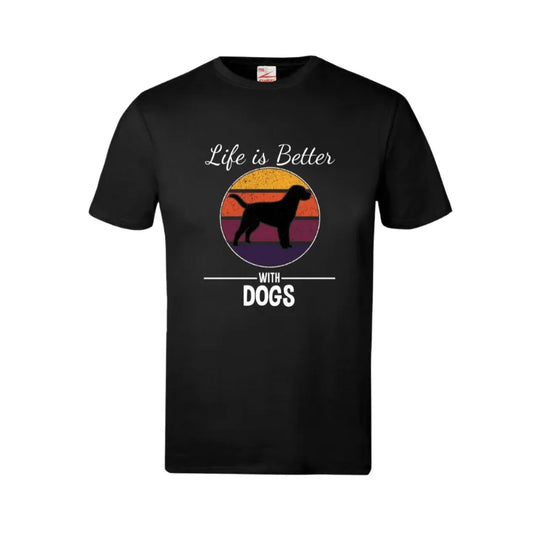 Life Is Better With Dogs Kids T-Shirt