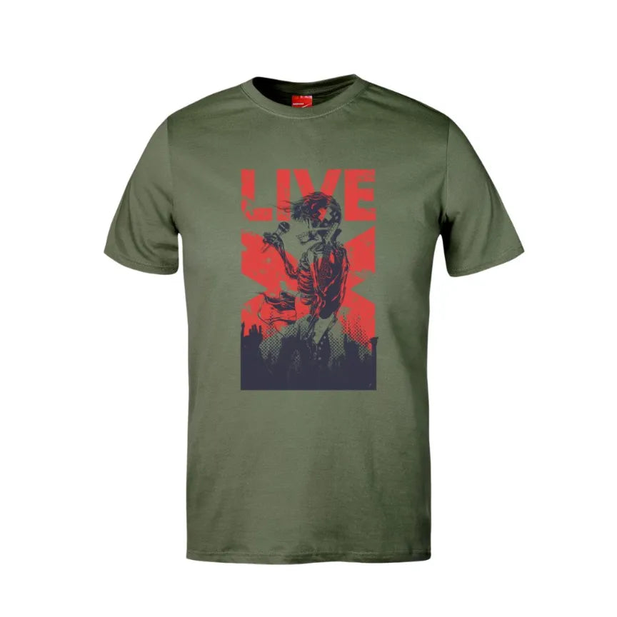 Live Music Cotton T-Shirt