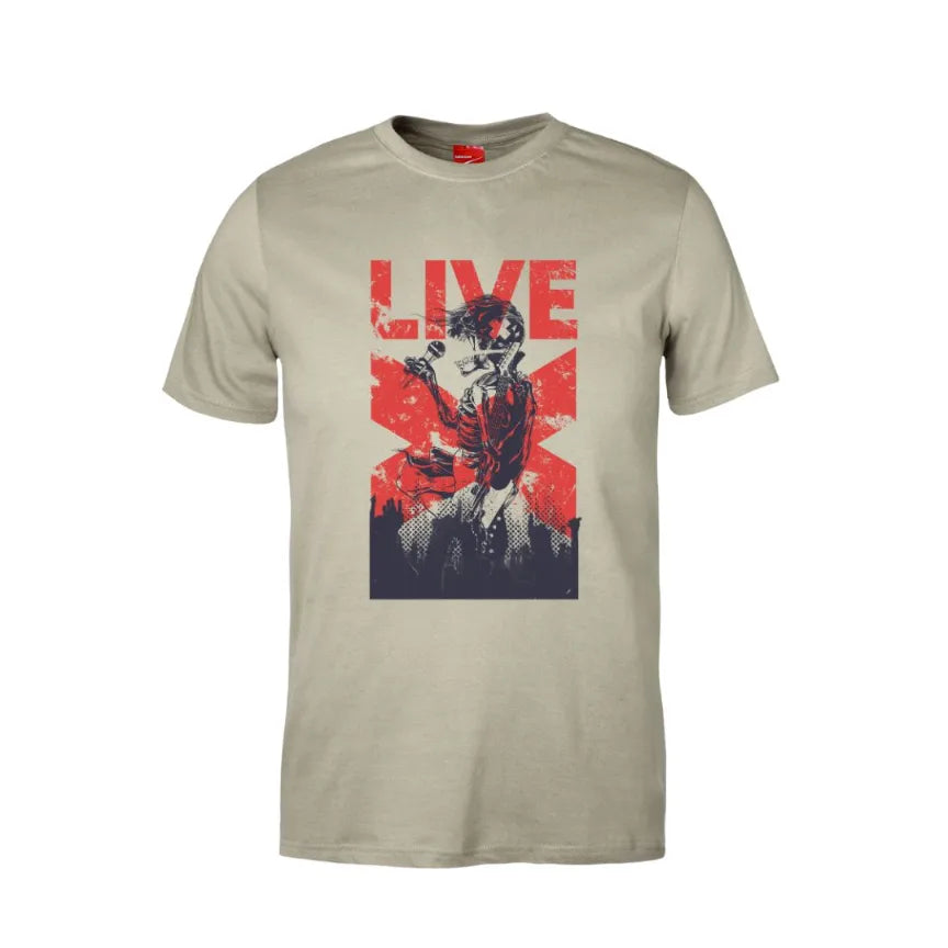 Live Music Cotton T-Shirt