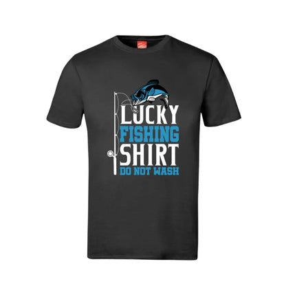 Lucky Fishing Shirt Do Not Wash Cotton T-Shirt