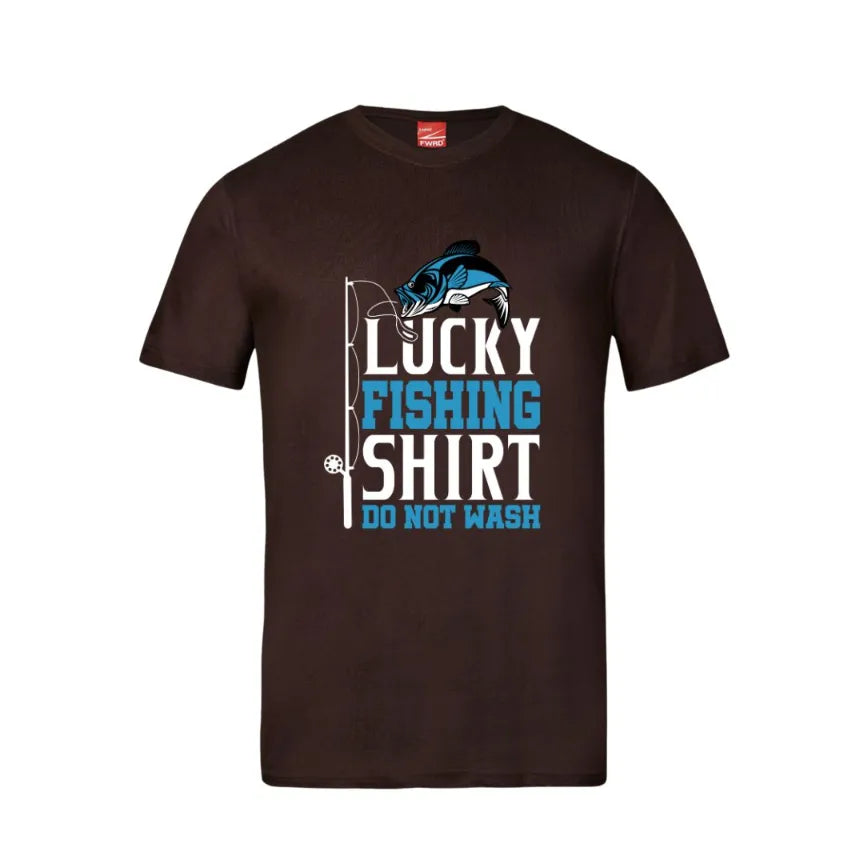 Lucky Fishing Shirt Do Not Wash Cotton T-Shirt