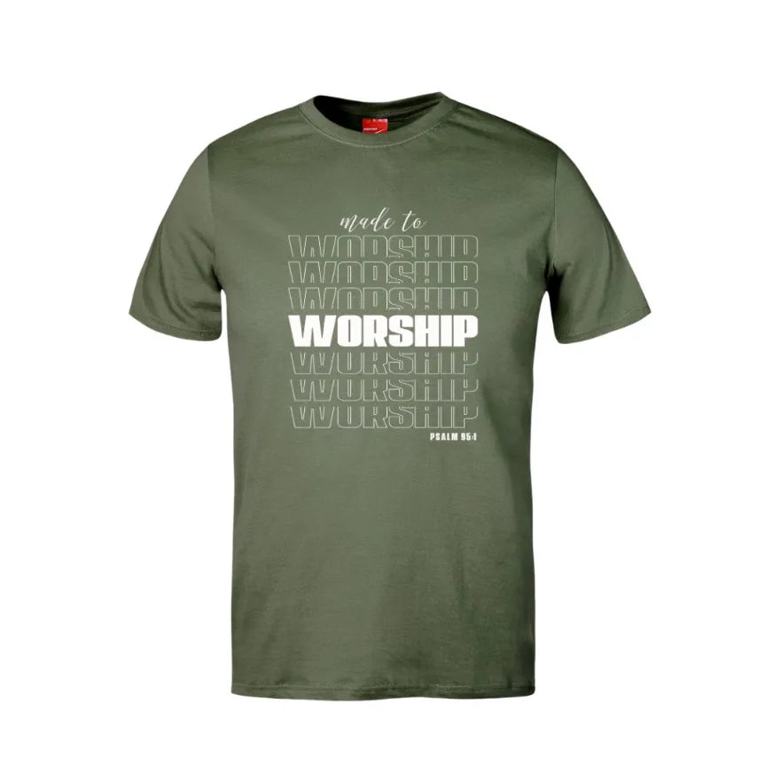 Made To Worship Cotton T-Shirt