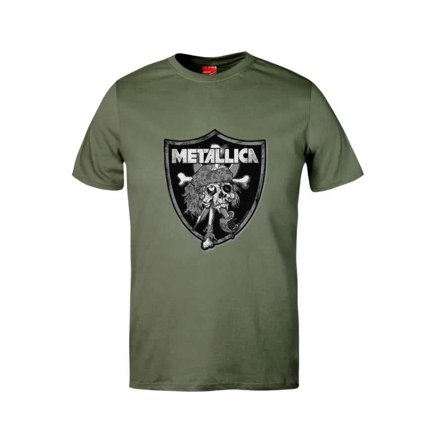 Metallica Badge Cotton T-Shirt