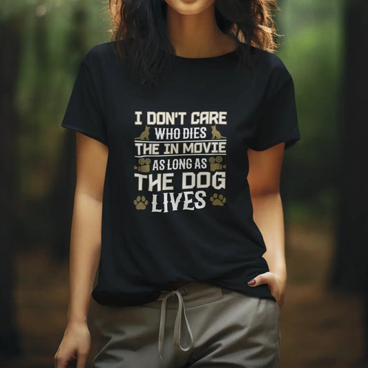 I Don't Care Who Dies Cotton T-Shirt