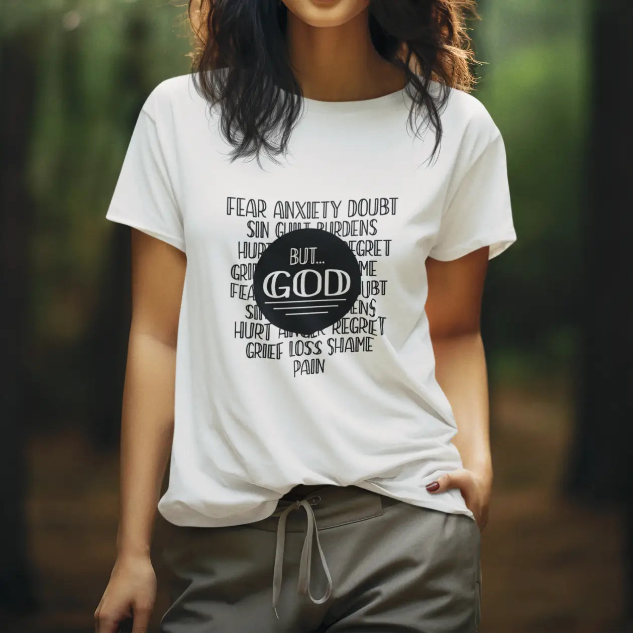 But God Cotton T-Shirt