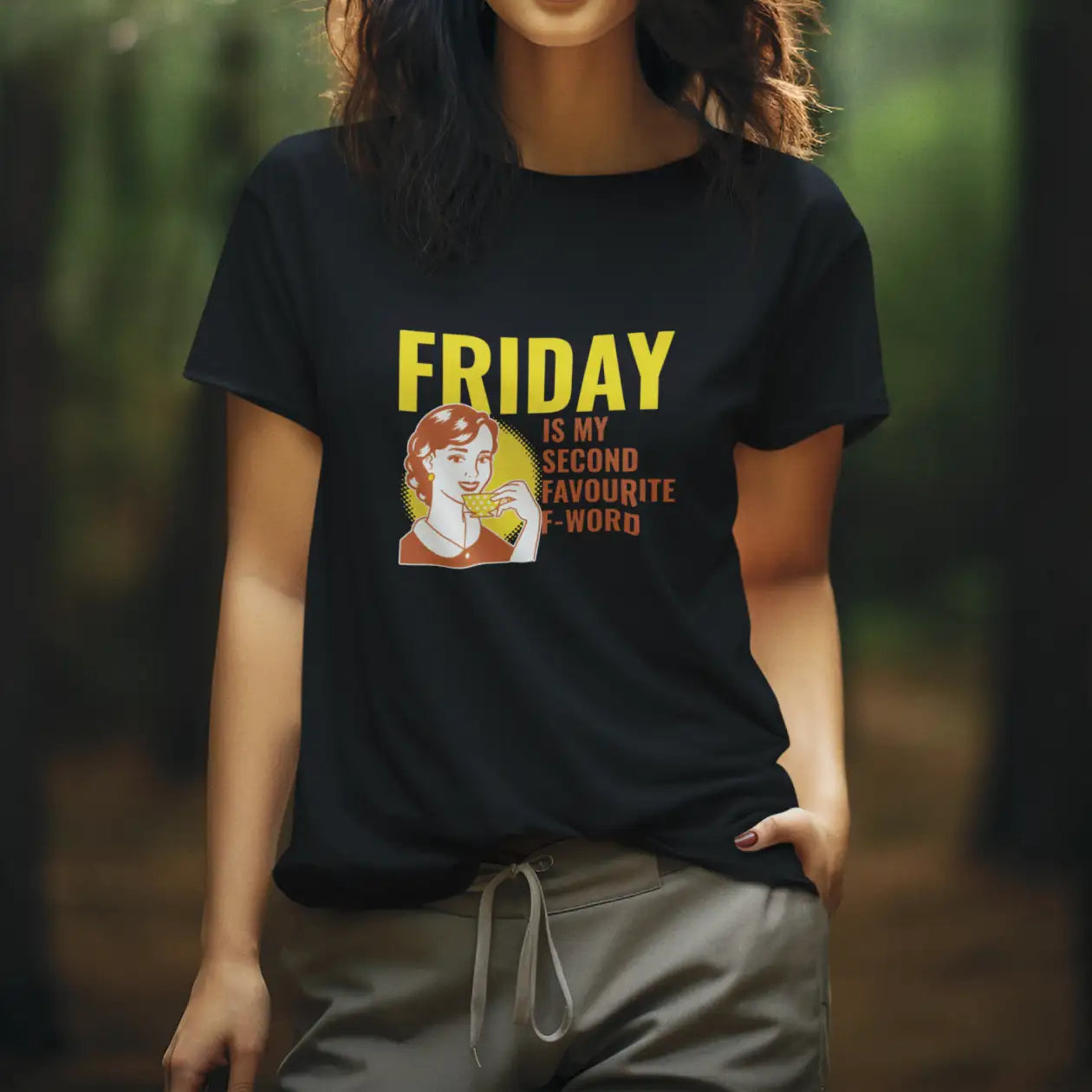 Friday Is My Second Favourite F-Word Cotton T-Shirt