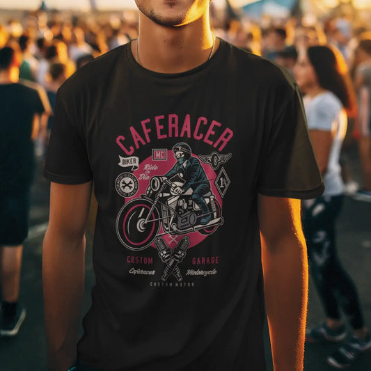 Caferacer Custom Garage Cotton T-Shirt