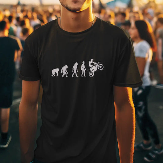 Bike Evolution Cotton T-Shirt