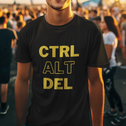 Ctrl Alt Del Cotton T-Shirt