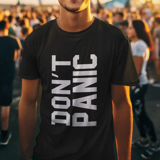 Don't Panic Gaming Cotton T-Shirt