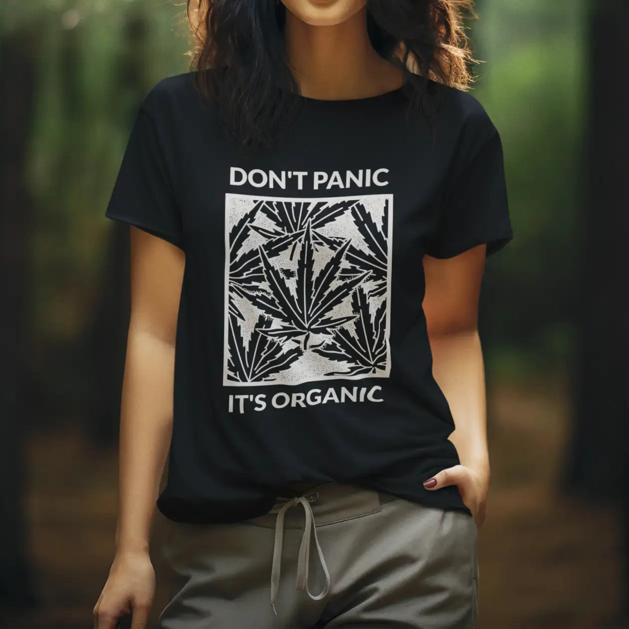 Don't Panic It's Organic Cotton T-Shirt