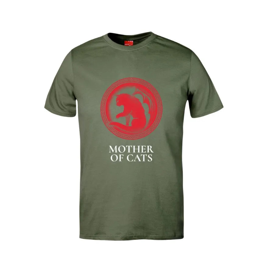 Mother of Cats Cotton T-Shirt