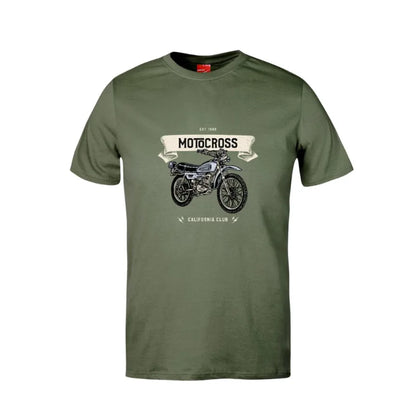 Motocross California Club Cotton T-Shirt