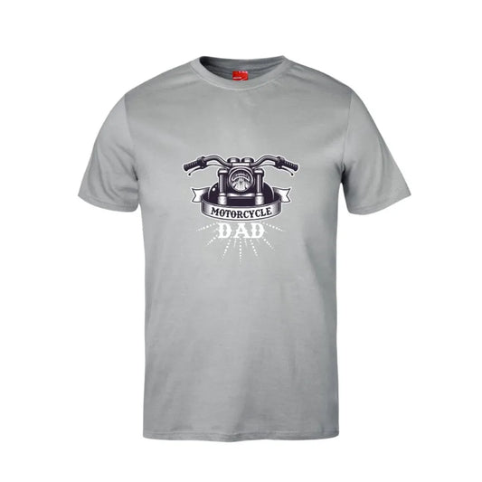 Motorcycle Dad Cotton T-Shirt