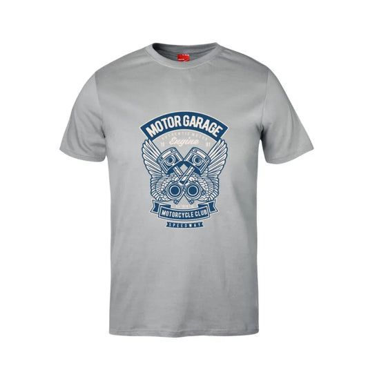 Motor Garage Cotton T-Shirt