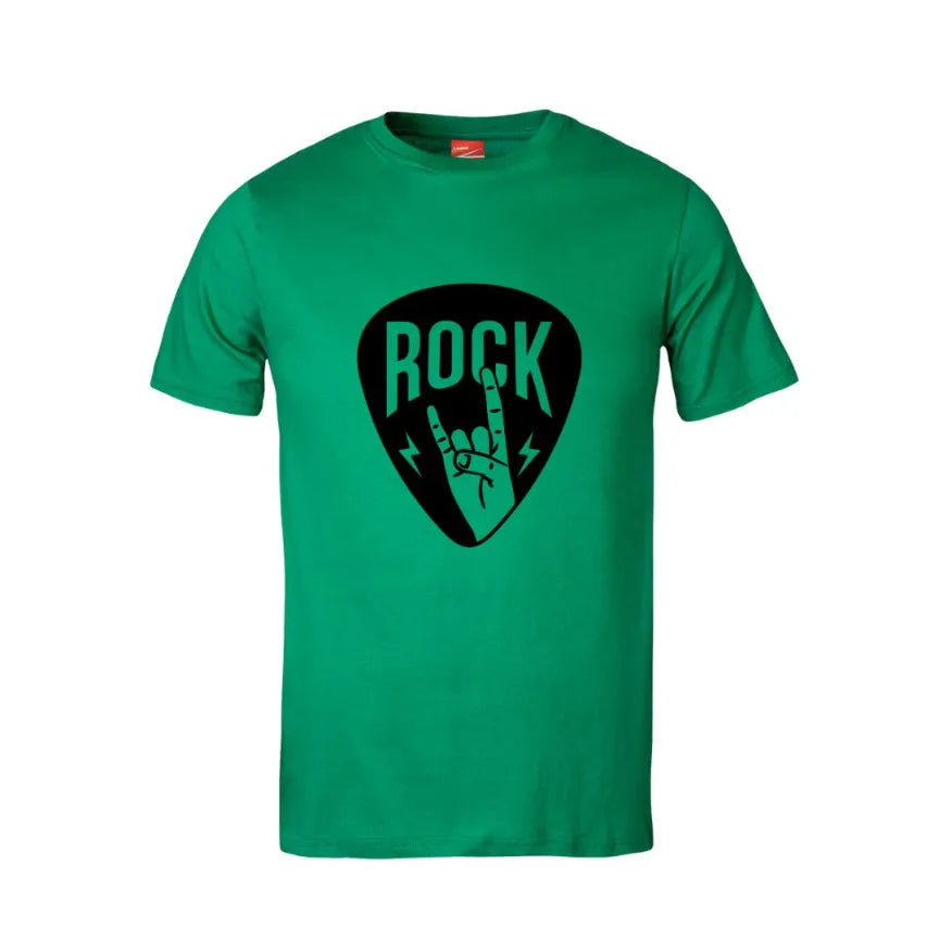 Music Rock Pick Cotton T-Shirt