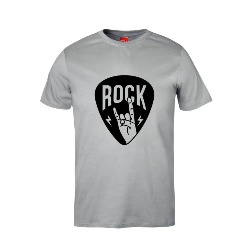 Music Rock Pick Cotton T-Shirt