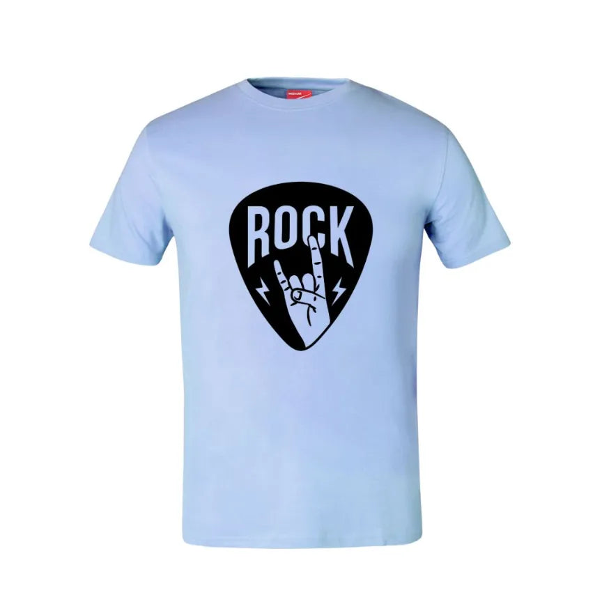 Music Rock Pick Cotton T-Shirt