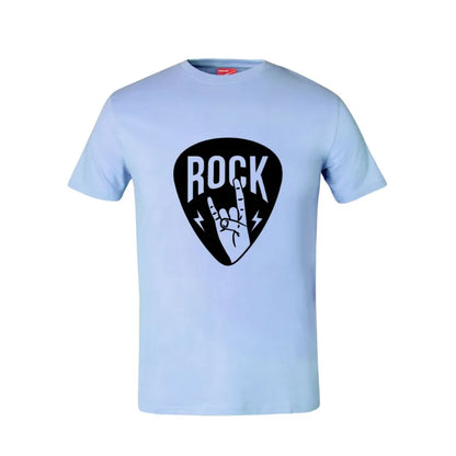 Music Rock Pick Cotton T-Shirt