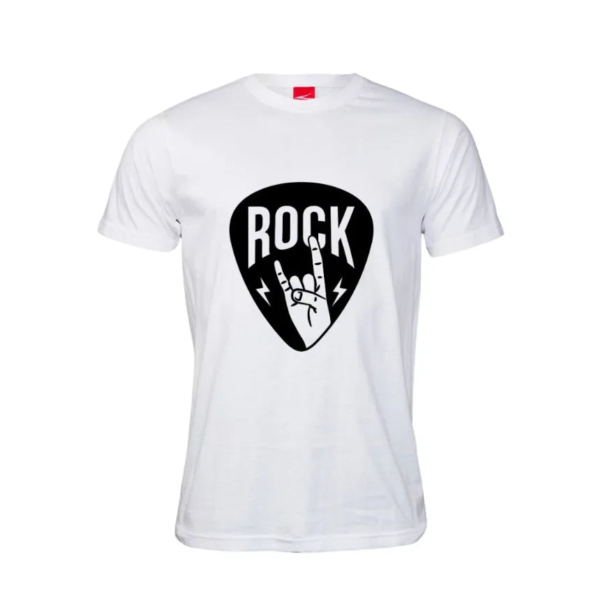 Music Rock Pick Cotton T-Shirt