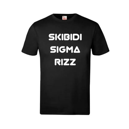 Skibidi Sigma Rizz Kids Cotton T-Shirt