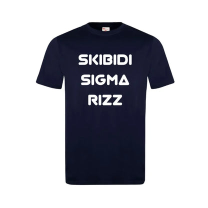 Skibidi Sigma Rizz Kids Cotton T-Shirt