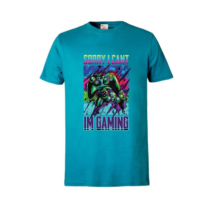 Sorry I Can't I'm Gaming Kids Cotton T-Shirt