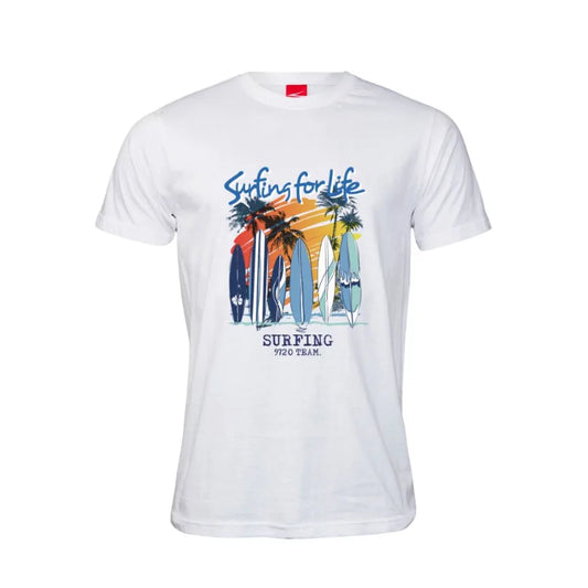 Surfing For Life Cotton T-Shirt