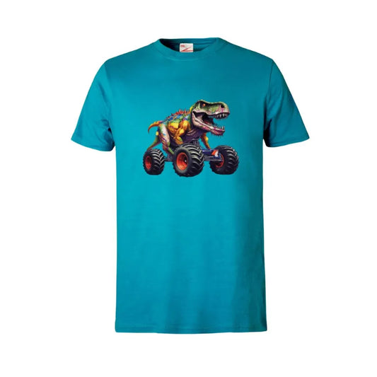 T-Rex Monster Truck Kids T-Shirt