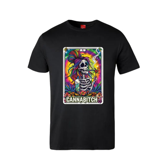 Tarot Cannabitch Cotton T-Shirt