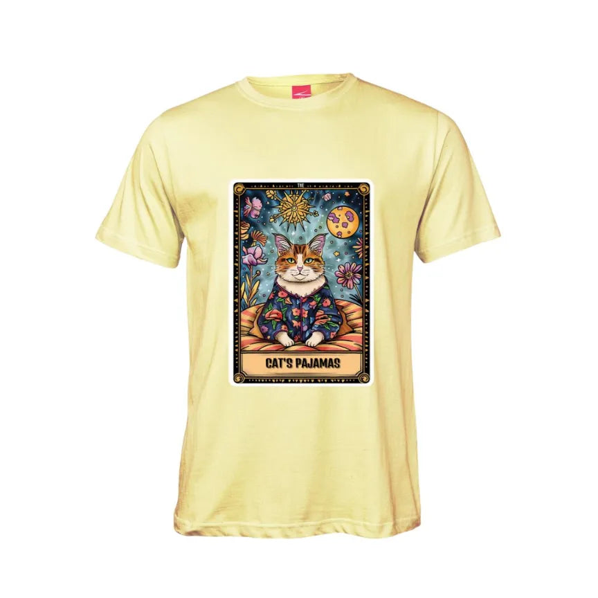 Tarot The Cat's Pajamas Cotton T-Shirt