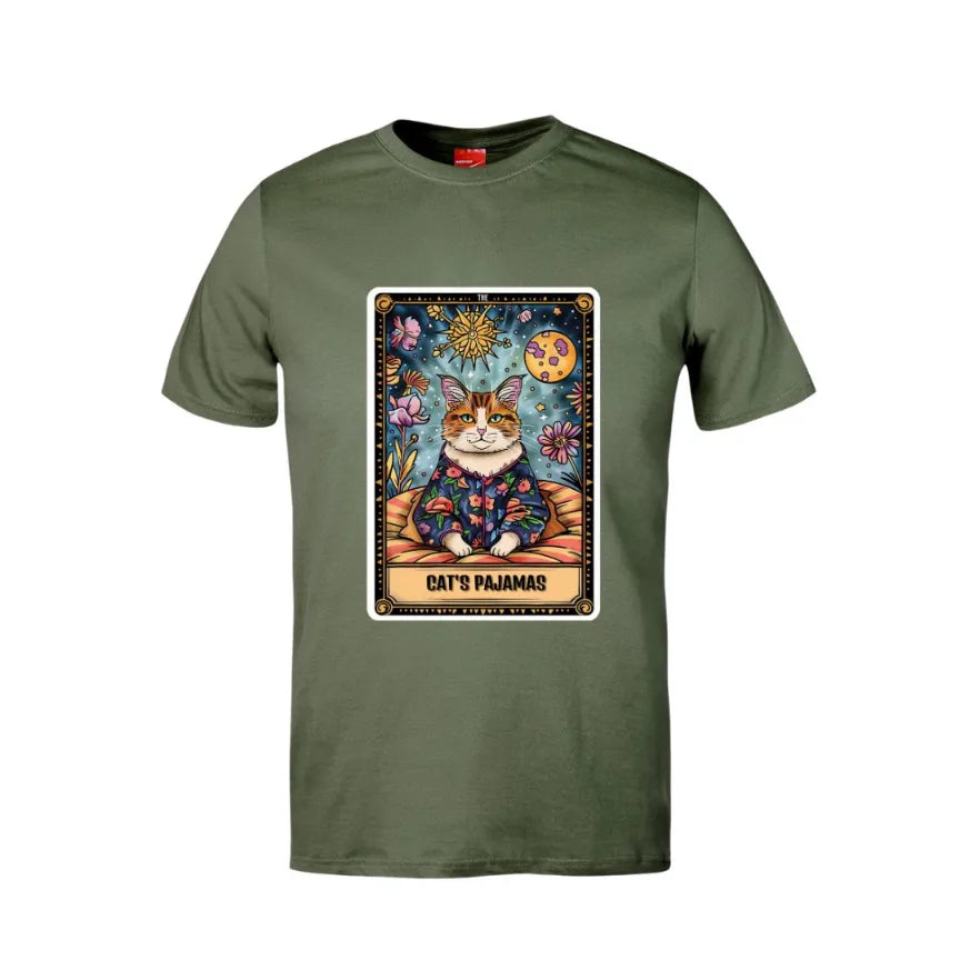 Tarot The Cat's Pajamas Cotton T-Shirt