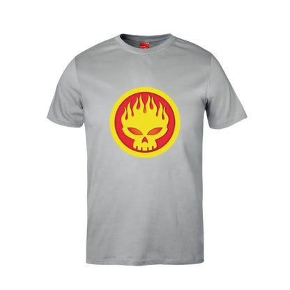 The Offspring Flame Skull Cotton T-Shirt