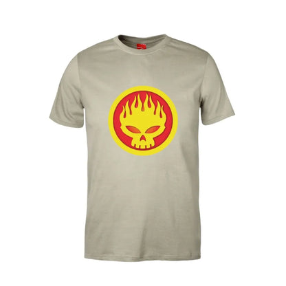 The Offspring Flame Skull Cotton T-Shirt