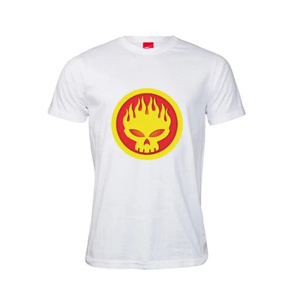 The Offspring Flame Skull Cotton T-Shirt