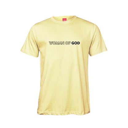 Woman Of God Cotton T-Shirt