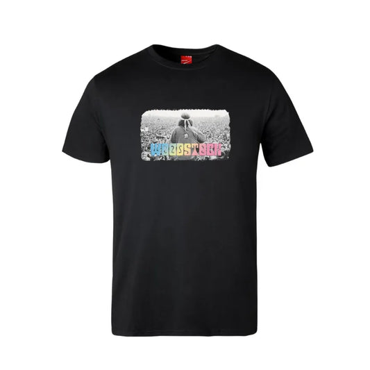 Woodstock Crowd Cotton T-Shirt