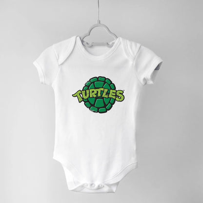 Teenage Mutant Ninja Turtles Babygrow White IZZIT APPAREL